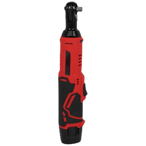 Tigrezy-12V Tragbarer elektrischer Ratschenschlüssel mit 68 Nm maximalem Drehmoment, elektrischer Kipphebel mit Drehmoment, automatische LED-Anpassung, Schwarz/Rot (1/5)