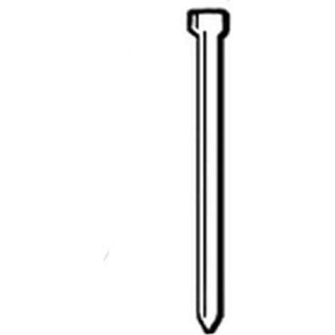 2 000 Pointes Galvanisées en Bande (Pack) - 1.2/2.2x10 mm + 2 Cartouches de Gaz Jaune - D-Work (1/4)