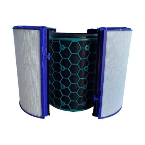 Filtre à charbon HEPA H13 pour purificateur Dyson Pure Hot+Cool HP04, HP05, HP09 FA43