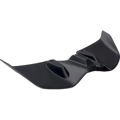 Spoiler delantero, diseño aerodinámico, rendimiento mejorado, negro. (1/2)