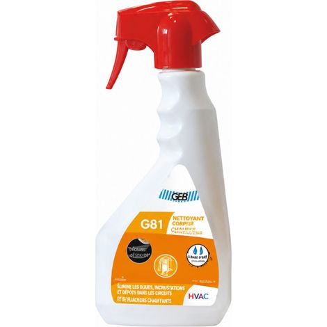Heizkörperreiniger G81 - 500ml-Sprühflasche