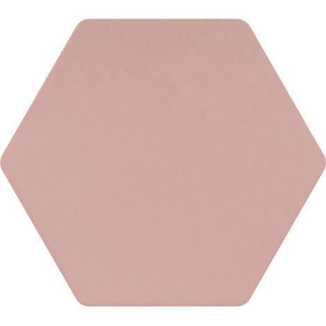 Aelle - Carrelage sol / mur hexagonal rose 17x15 cm MINIMA8.6 ROSA - Vendu par boîte de 0.57 m² (1/4)