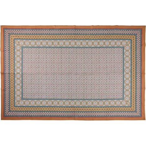 Telo arredo copritutto stampato fantasia orientale multicolore Bodrum