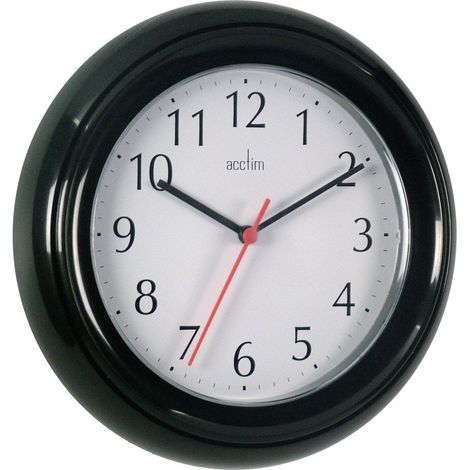 Acctim Wycombe Wall Clock Black (1/2)