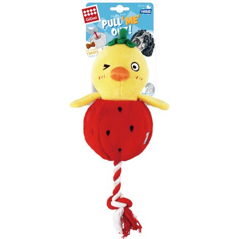 Jouet couineur en Peluche pour Chien avec couineur et Cou en TPR (1/5)