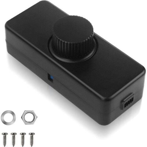 Green Mobility-Variateur de Lumiere LED Interrupteur Intelligent Variateur d'Intensité 220-240V 50Hz 3-100W Rotatif Réglable Silencieux (1/4)