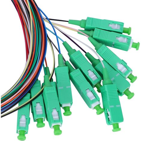 Pigtail-Singlemode-Glasfaserkabel, 12-adrig, SC-0,9 mm, für Netzwerkkommunikationssysteme (1/5)