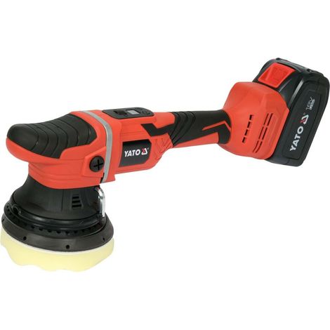 PULIDORA ORBITAL 125MM 18V, 4.0AH + CARGADOR - YT-82924 (1/5)