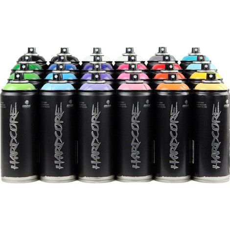 Lot 24 Bombes De Peinture Mtn Hardcore (1/2)