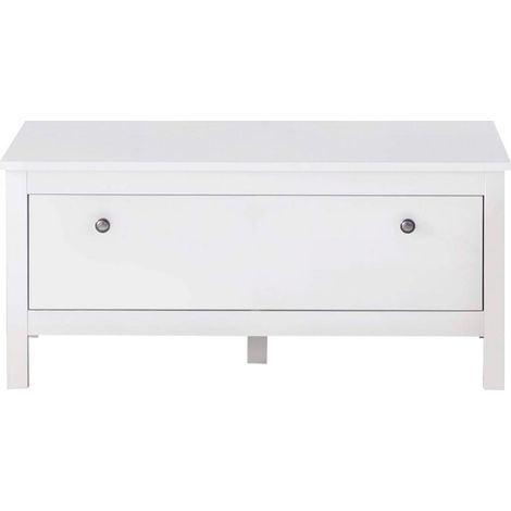 KONSIMO FARGE Schuhschrank mit Türen, weiß (1/2)