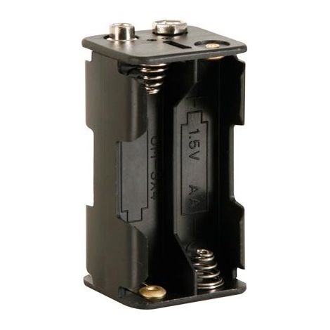 Accoppiatore di 4 pile AA (LR6), con contatti a pressione