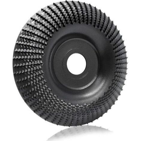 Disque Abrasif 125 mm pour Bois, Carbure Tungstène, Façonnage Meulage Coupe, Compatible Meuleuses d'Angle 125 mm, 1 Pièce - (1/4)