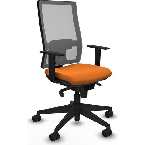 Sedia da ufficio piqueras y crespo Horna nero ergonomica
