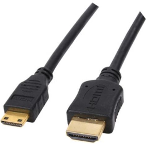 Câble de connexion HDMI vers Mini HDMI 1m - Noir