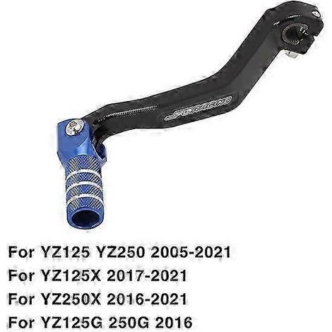 Ensemble de pédales de frein, de changement de vitesse et de levier de vitesse CNC pour moto Yamaha Yz450f Yz450fx Wr450f Yz250f Yz250fx Wr250f Yz Wr (7206 Levier de vitesse ESPAGNE) (1/5)