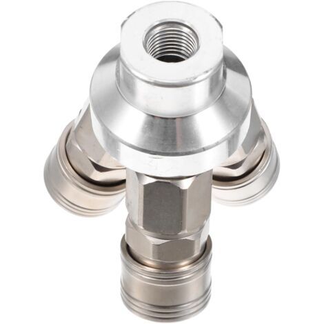 3 Connecteur Pneumatique Raccords D'Air Raccord Rapide Tuyau Du Compresseur D'Air Raccords Rapides Tuyau D'Air Raccords Rapides Raccords Rapides Du Compresseur D'Air Accessoires (1/5)