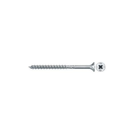 fischer Spanplattenschraube PowerFast FPF II CZP 4,5 x 60 BC 30 Senkkopf Kreuzschlitz PZ Teilgew. - 577940 (1/3)