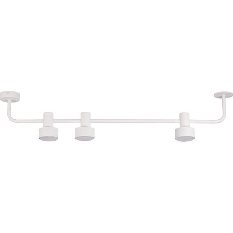Spot plafonnier moderne blanc barre 3xGX53 12W Mona Sigma (1/2)