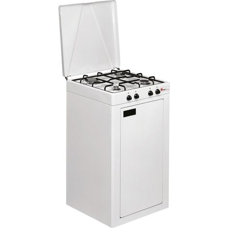 Cucina elettrica Sconosciuta Parker 541CBGP Mobilfornello a Gas 4 Fuochi 50x50cm Bianco