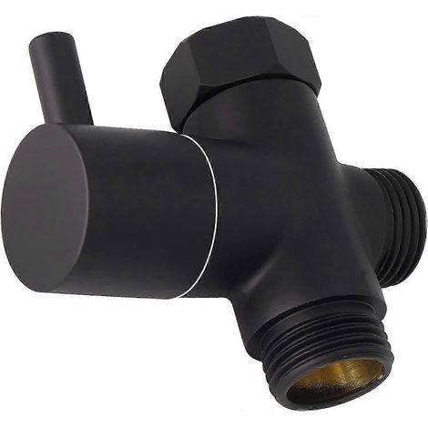 Robinet 3 voies G1/2", robinet 3 voies en laiton massif, douchette, accessoires de douche, compatibilité universelle