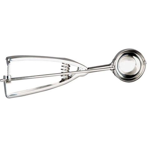 ibili Cuchara para Helado Plateada 22 cm Ergonómica