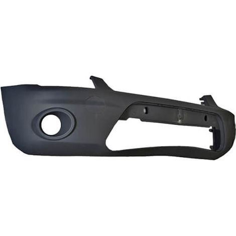 Pare-choc avant noir avec trous anti-brouillards Ford Tourneo - Transit Connect 1 phase 3 2009-2014