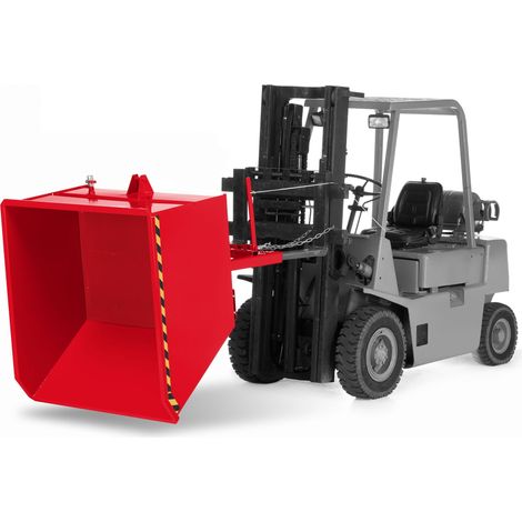 RR Industrietechnik Spänekipper Typ RUK-S 1240x1620x800mm 1000dm³ RAL 3000 Feuerrot