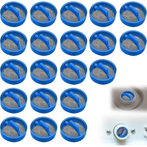 20Pcs Washer filtre à eau pour machine à laver, valve d'entrée d'eau pour filtre de lavetuyau avec écran filtre machine à laver, valve d'entrée de machine à laver filtre de tuyau de machine à laver (1/5)