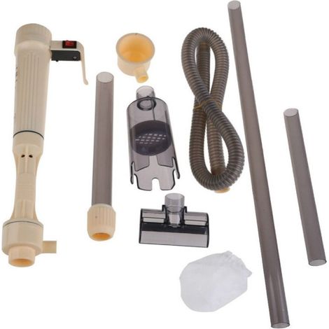 Trade Shop - Aspirador Multiusos A Pilas Para Acuarios As-615 -