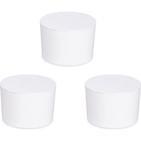 Wenko – Lot de 3 recharges 1kg pour déshumidificateur Drop – Granulé chlorure de calcium parfum orange – Volume jusqu'à 80m³ – Anti humidité et moisissure - 5cmx3