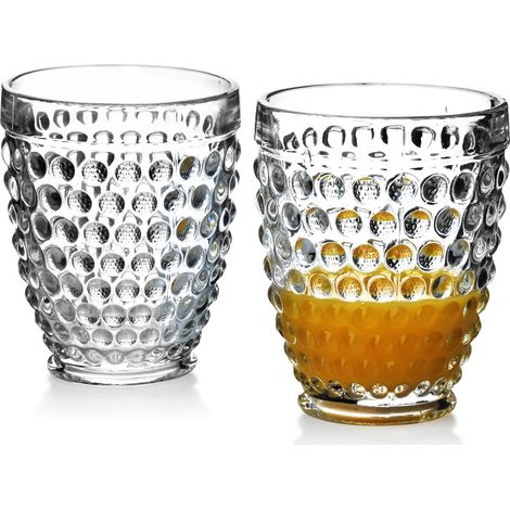 Elise Dots set 6 bicchieri 300 ml 9 x H 10,5 cm (1/2)