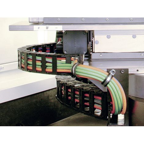 igus E-Kette® E2 micro Serie 06 060.10.12PZ Anschlusselement Druckknopfprinzip (1/5)