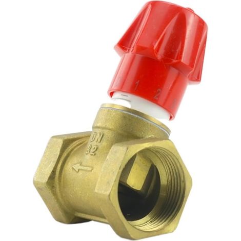 1 Vanne Laiton, Filetage Interne, Commande Manuelle, Eau Huile Gaz, DN15-DN50 (1/5)