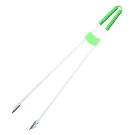 Pince Ramasse-déchets Tige de Ramassage Longue Portée Outil Préhension Ergonomique Attrape-litière Polyvalente Aluminium Utilisable Par, Pointe Fer - (1/5)