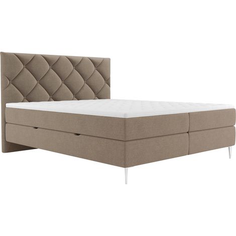 Cama continental ComfiDream Myrel, Verita 16, Continental, Doble, 180x200, Tapiz, Somieres, 188x207x117cm