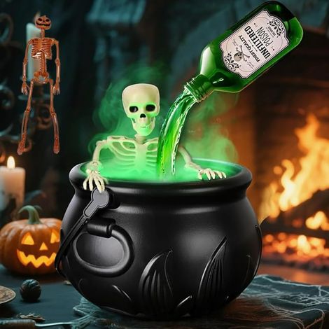 Rendez-vous à l'aveugle avec une sorcière pour Halloween -- Taille moyenne (25 cm + crâne de 40 cm) --