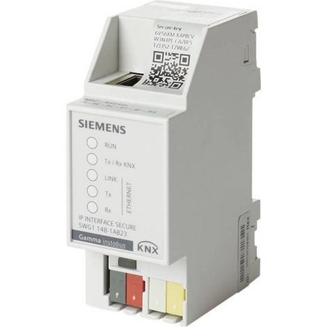 [NEUWERTIG] B-Ware Siemens Datenschnittstelle KNX 5WG11481AB23 IP20 Hutschienenmontage 24V grau (1/2)