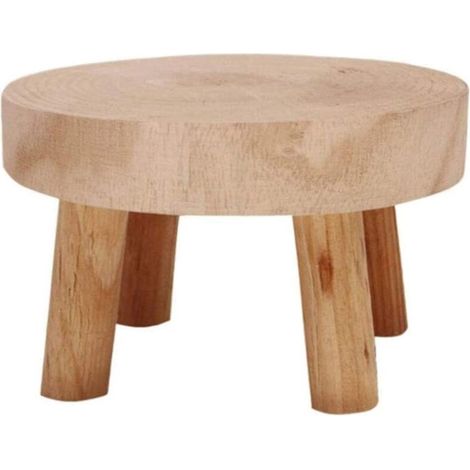 Supporto in legno per piante da interno, supporto per mini vaso di fiori, sgabello in legno, supporto in legno per vaso di fiori (1/4)