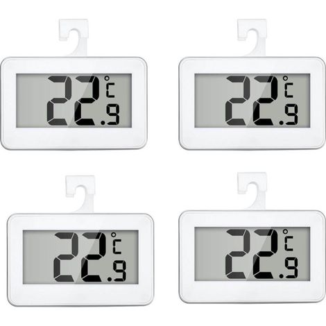 Thermomètre numérique étanche avec thermomètre pour compartiment congélateur avec écran LCD facile à lire, parfait pour une utilisation en extérieur (1/5)