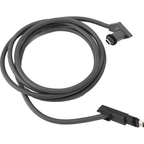 Cable de repuesto rectangular para satélite Aramox, 1,8 metros de largo, compatible con varios routers, material de caucho y cobre, color gris, para un acceso a Internet sin interrupciones. (1/5)
