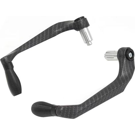 Protectores universales para manillar de motocicleta, protectores para palancas de freno y embrague, protectores de manos ABS, repuesto para YAMAHA R3 R25 YZF RI YZF R6 (1/5)