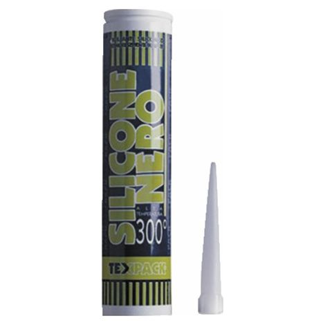 Silicone noire thermorésistant 280ml - DIFF