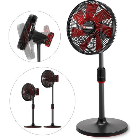 Einhell Cordless Pedestal Floor Fan 18V 320mm 4 Speed PXC GE-CF 18/320 P Li Bare