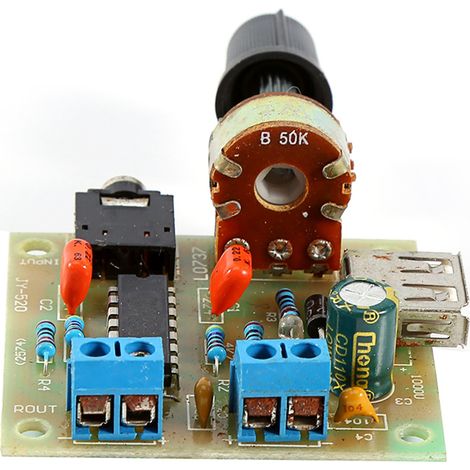 PM2038 USB-Verstärkerplatine, Audio-Netzteil-Verstärkermodul, 5 W (1/5)