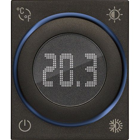VIMAR - 30440.G Radthermostat 100-240V 2M Schwarz