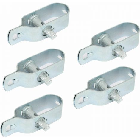 Lot de 5 tendeurs en acier galvanisé N°2 pour fil de grillage ou autre，100mm