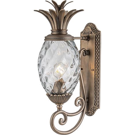 Elstead Plantation Lanterne murale d'extérieur moyenne 1 lumière bronze bruni IP44 (1/5)