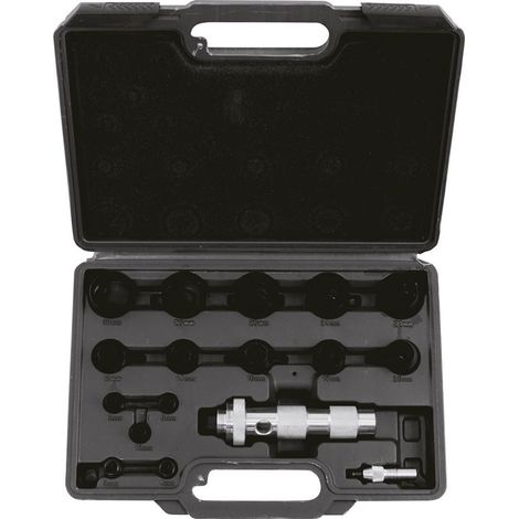 Fortis Locheisen-Satz 28-tlg., 3 - 50 mm, im Kunststoffkoffer (1/3)