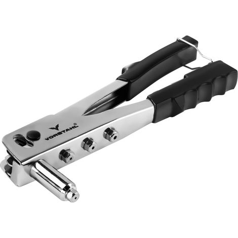 Remachadora manual de acero cromado Vorstahl 2,4-4,8 mm x 255 mm (1/5)