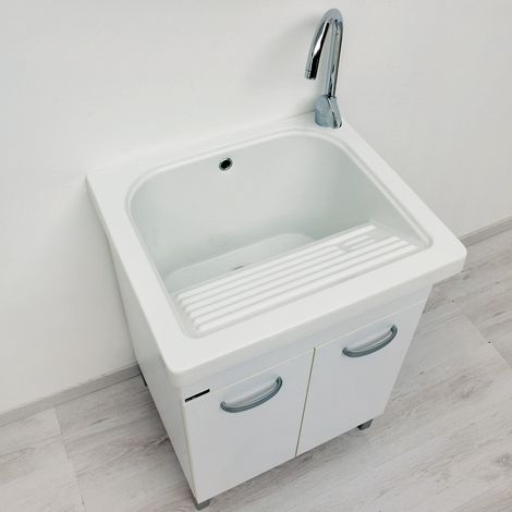 Vasca lavatoio in ceramica 60x50 Dordogne (Solo Vasca)